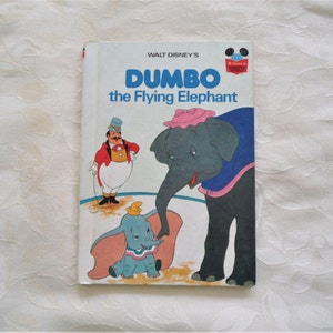 Walt Disney&#39;s Dumbo The Flying Elephant Hardcover 1978