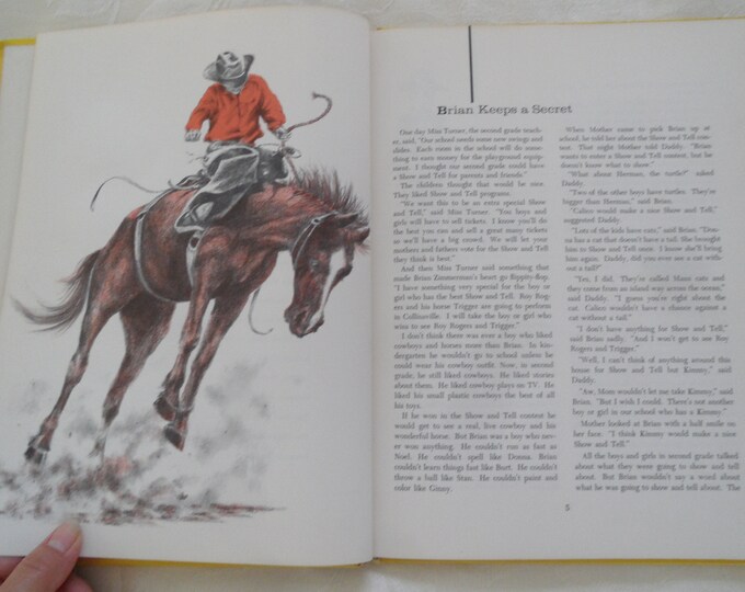 My Kind Of A Story By Aunt Theresa Worman Hardcover 1964 Exlibrary Book