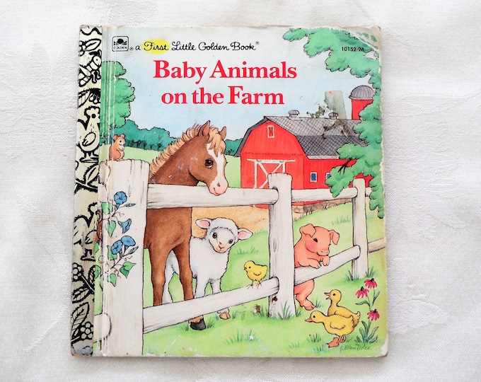 Baby Animals on the Farm (A First Little Golden Book) Hardcover 1990 10152-26