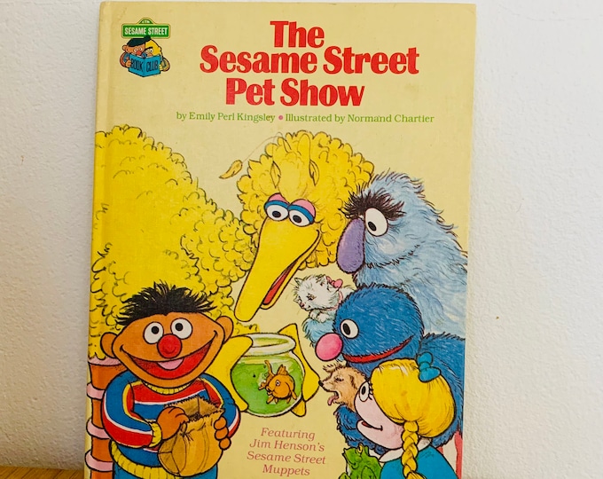 The Sesame Street Pet Show Featuring Jim Henson’s Sesame Street Muppets HC 1980