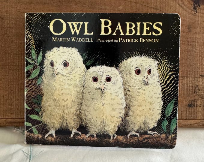 Owl Babies by Martin Waddell (1992, Hardcover) Board Book