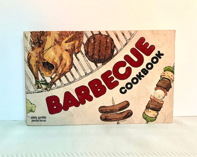 Barbecue Cookbook by Ed Callahan Nitty Gritty Productions 1970 Paperback Vintage