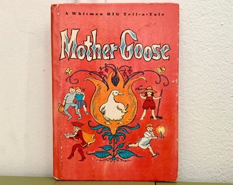 1960s Mother Goose Book - Etsy