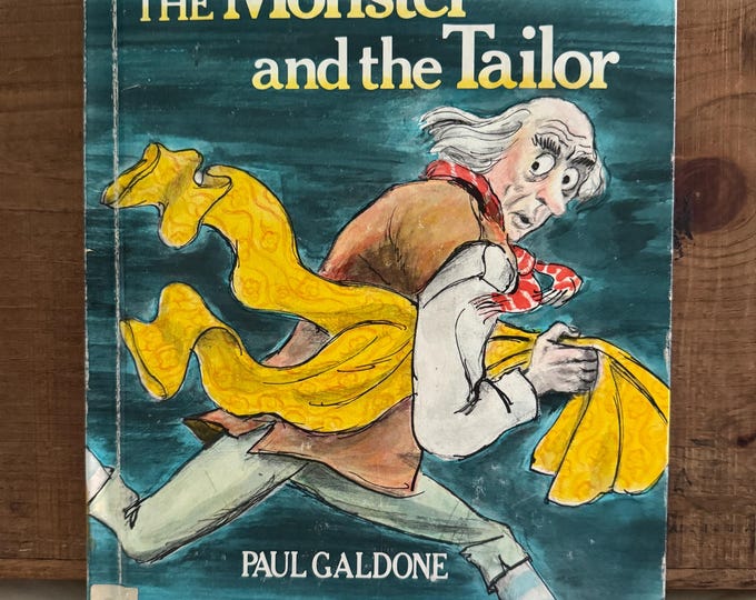 The monster and the Tailor Hardcover 1980s by Paul Galdone