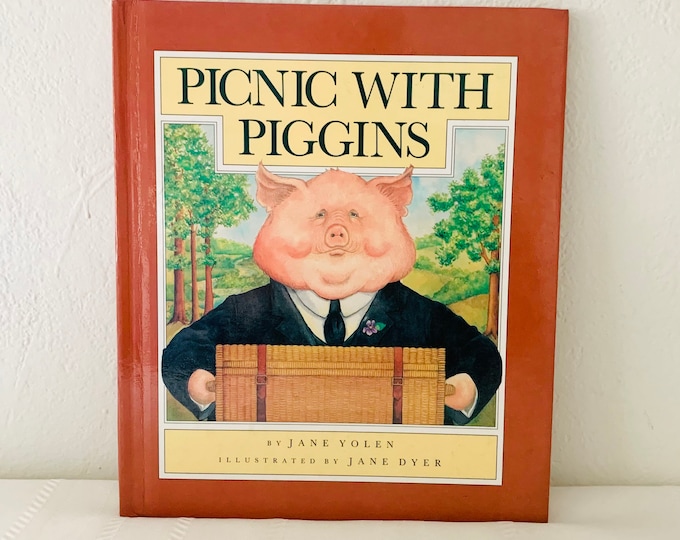 Picnic With Piggins Hardcover by Jane Yolen Hardcover 1980s