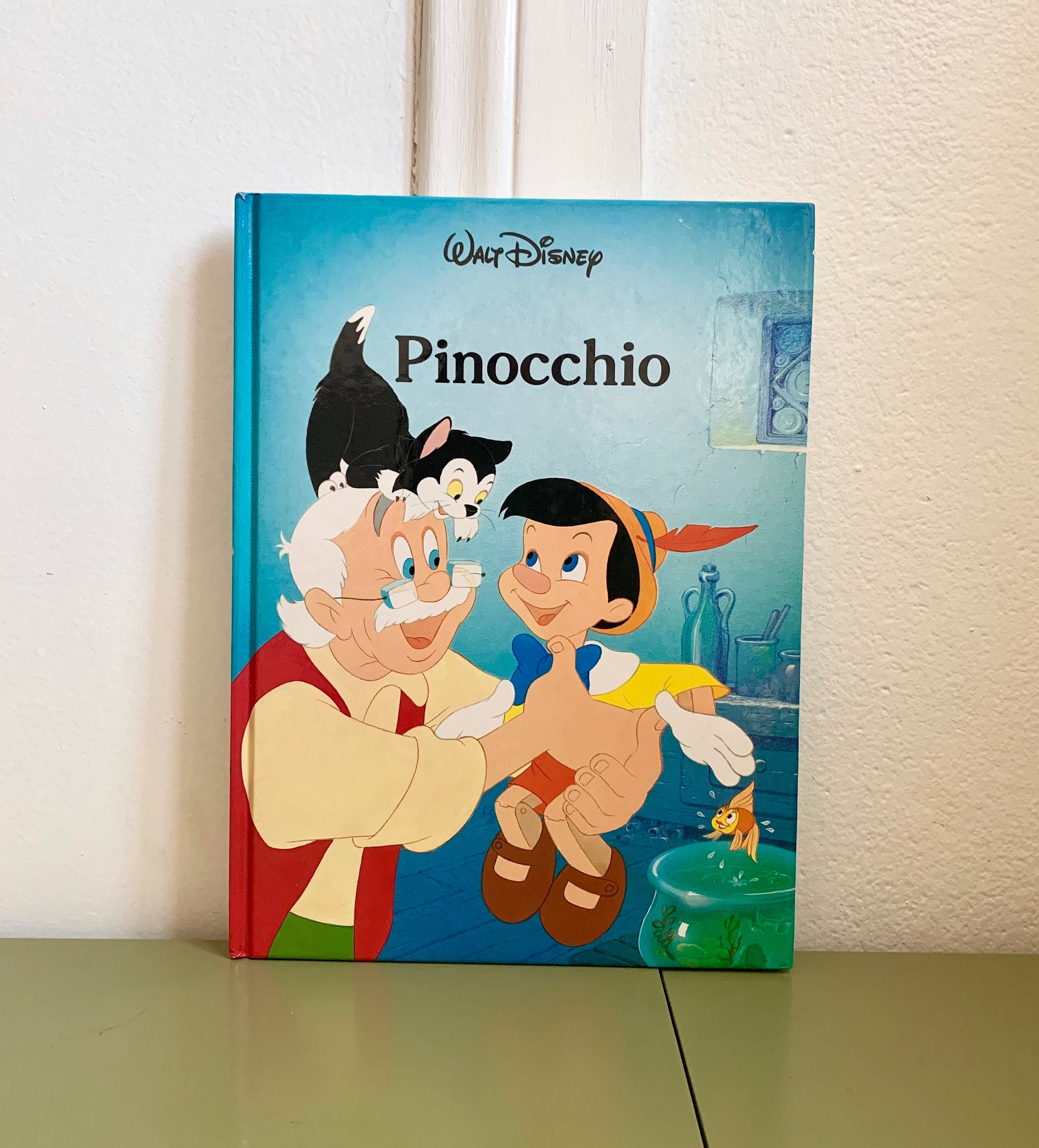 希少】【美品】70年代 英語版 ピノキオ ディズニー 絵本 洋書