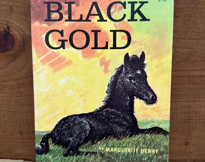 Black Gold by Marguerite Henry Paperback 1957