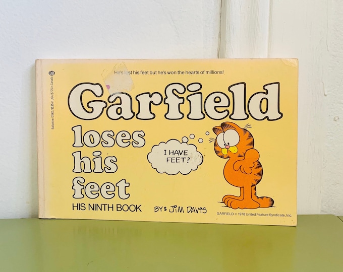 Garfield Loses His Feet His Ninth Book By Jim Davis Paperback