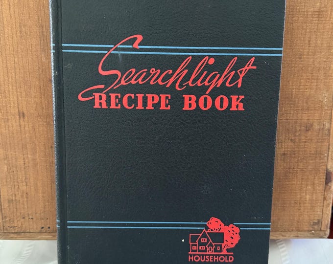 Searchlight Recipe Book Household Magazine Hardcover 1944 Cookbook