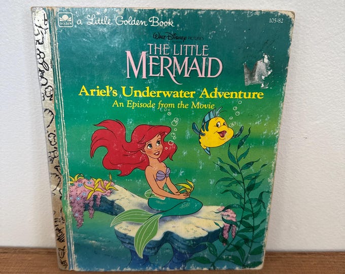 Walt Disney The Little Mermaid Ariel's Underwater Adventure An Episode From The Movie 105-82