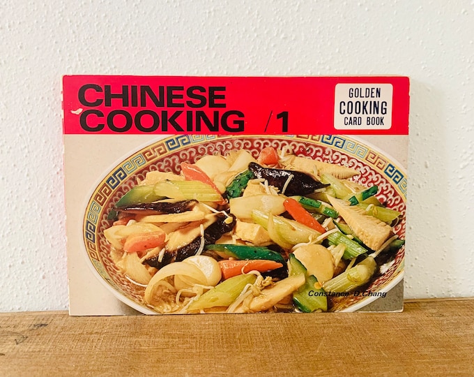 Chinese Cooking- Golden Cooking Card Book - Book 1