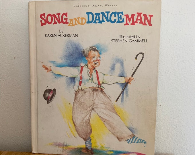 Song And Dance Man By Karen Ackerman A Caldecott Award Winner Hardcover 1988