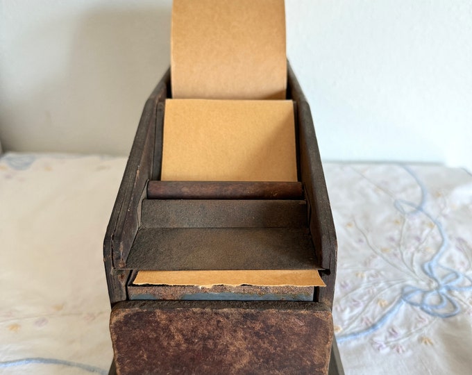 Antique Note Pad Holder