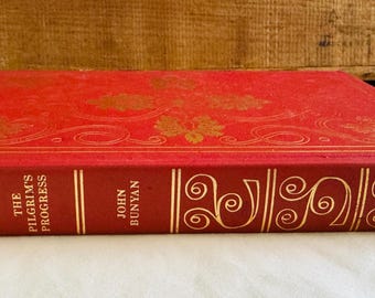 The Pilgrim’s Progress by John Bunyan Hardcover Vintage Book