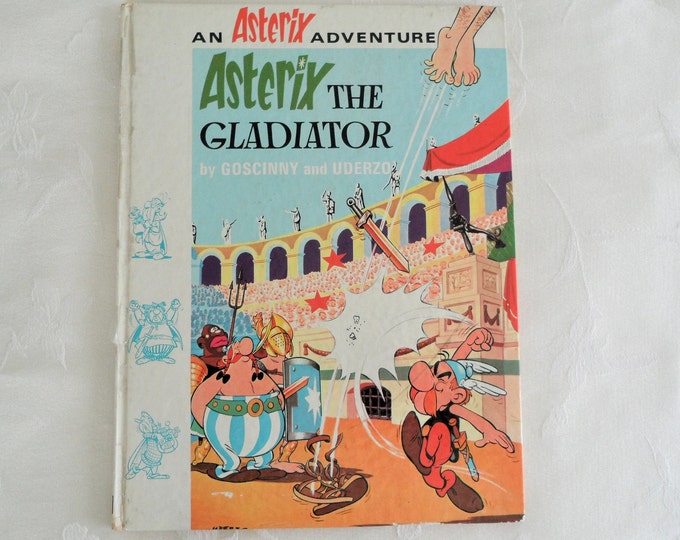 Vintage Edition 'Asterix and the Gladiator' by Goscinny & Uderzo 1969