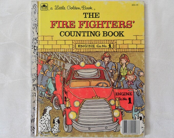 A Little Golden Book The Fire Fighters' Counting Book # 203-55