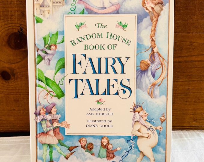 The Random House Book Of Fairy Tales Hardcover  1985