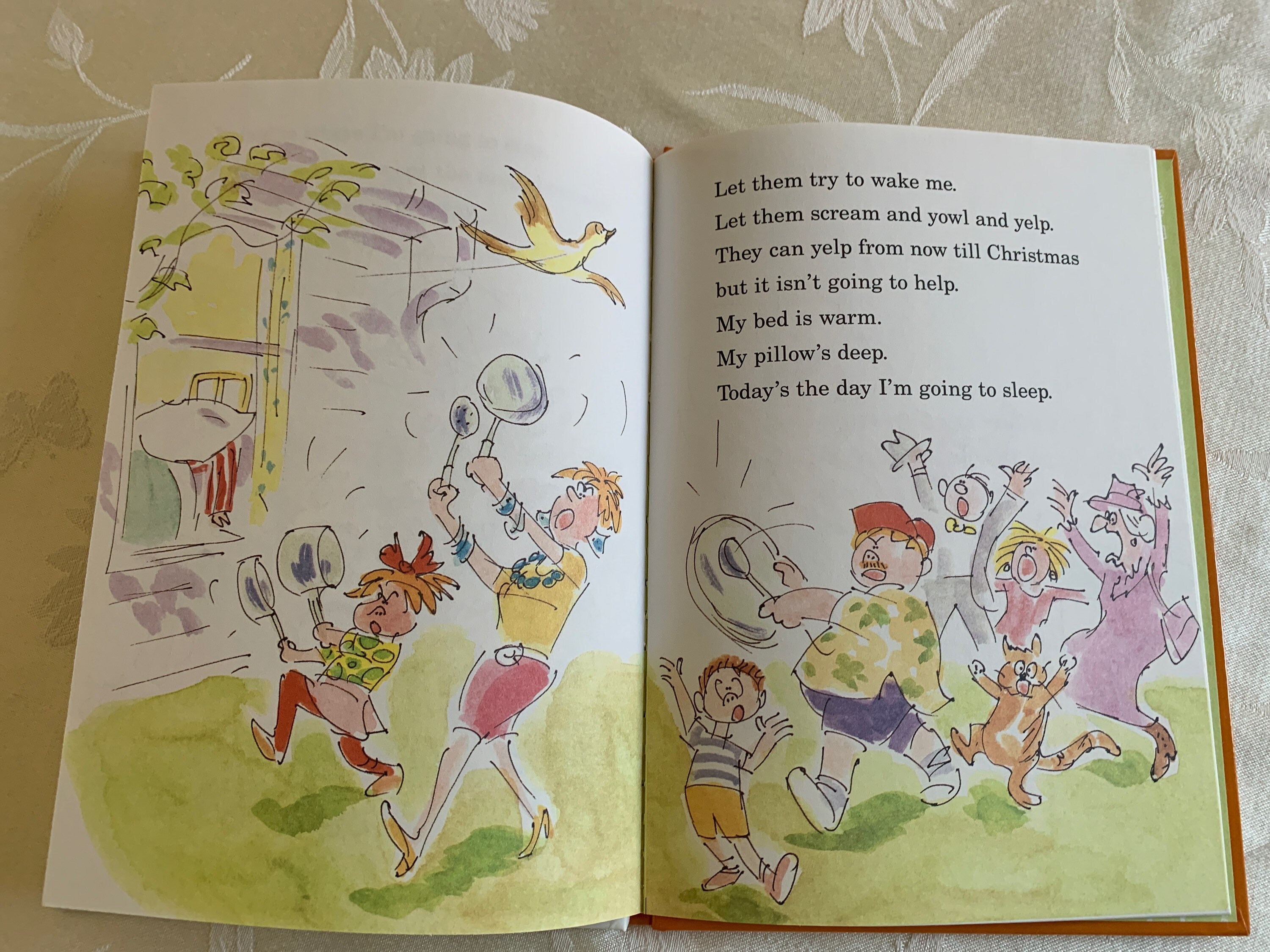 I Am Not Going To Get Up Today! By Dr. Seuss – Hardcover, Illustrated, Good Condition
