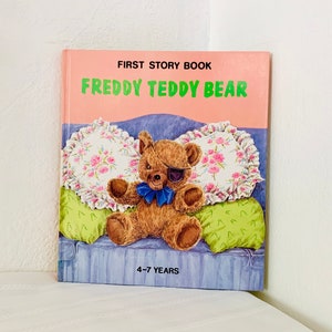 First Story Book Freddy Teddy Bear 4-7 Years Hardcover