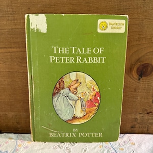 Dandelion Library: Tale of Peter Rabbit & Travels of Babar 1961 Hardcover Illustrated
