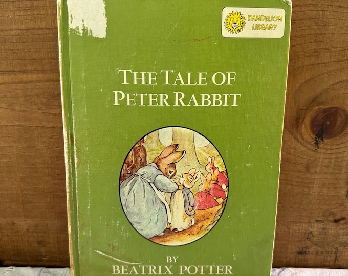 Dandelion Library: Tale of Peter Rabbit & Travels of Babar 1961 Hardcover Illustrated