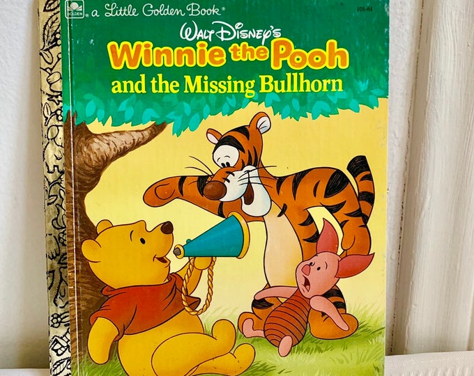 Walt Disney’s Winnie the Pooh and the Missing Bullhorn HC 1990