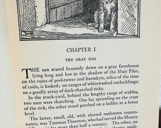 Bob Son of Battle By Alfred Ollivant 1st Edition 1898 Antique  Children’s Book Hardcover