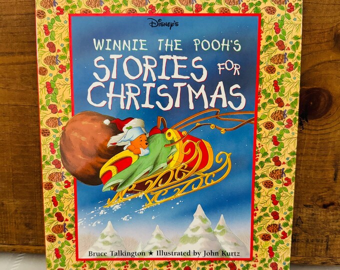 Winnie the Pooh's Stories for Christmas by Bruce Tarkington (1996) HCDJ