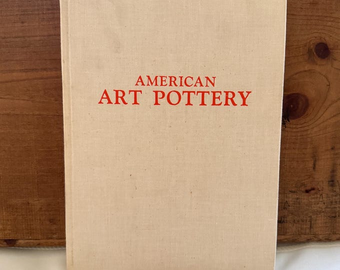 Vintage American Art Pottery by Lucile Henzke Reference Book, 1970 Hardcover Book