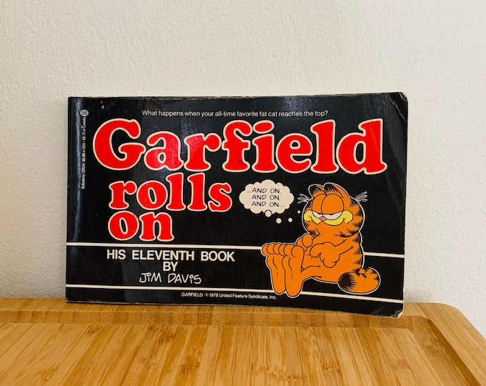 Garfield Rolls On /His Eleventh Book By Jim Davis 1985 First Edition