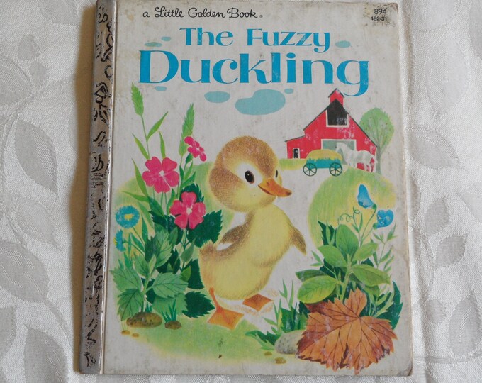 A Little Golden Book The Fuzzy Duckling 1982