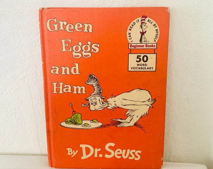 Vintage First Edition Dr. Seuss - 1960 Green Eggs And Ham