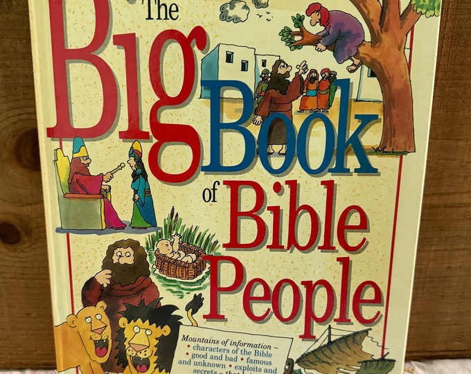 The Big Book of Bible People by Graham Round and Rhonda Pipe (1996, Hardcover)