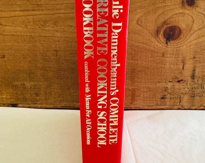 Julie Dannenbaum's Creative Cooking School Hardcover 1970s