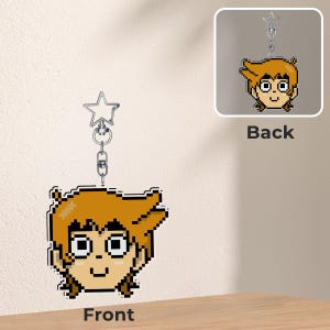 Scott Pilgrim Keychain Design {READ DESC}
