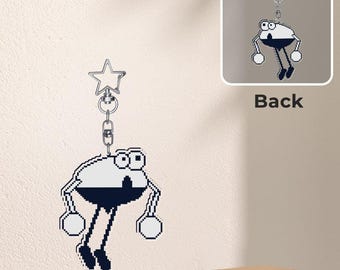See-Saw Rhythm Heaven keychain and stickers design {READ DESC}