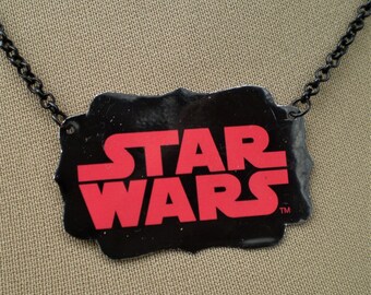 Star Wars - Upcycled Tin Necklace