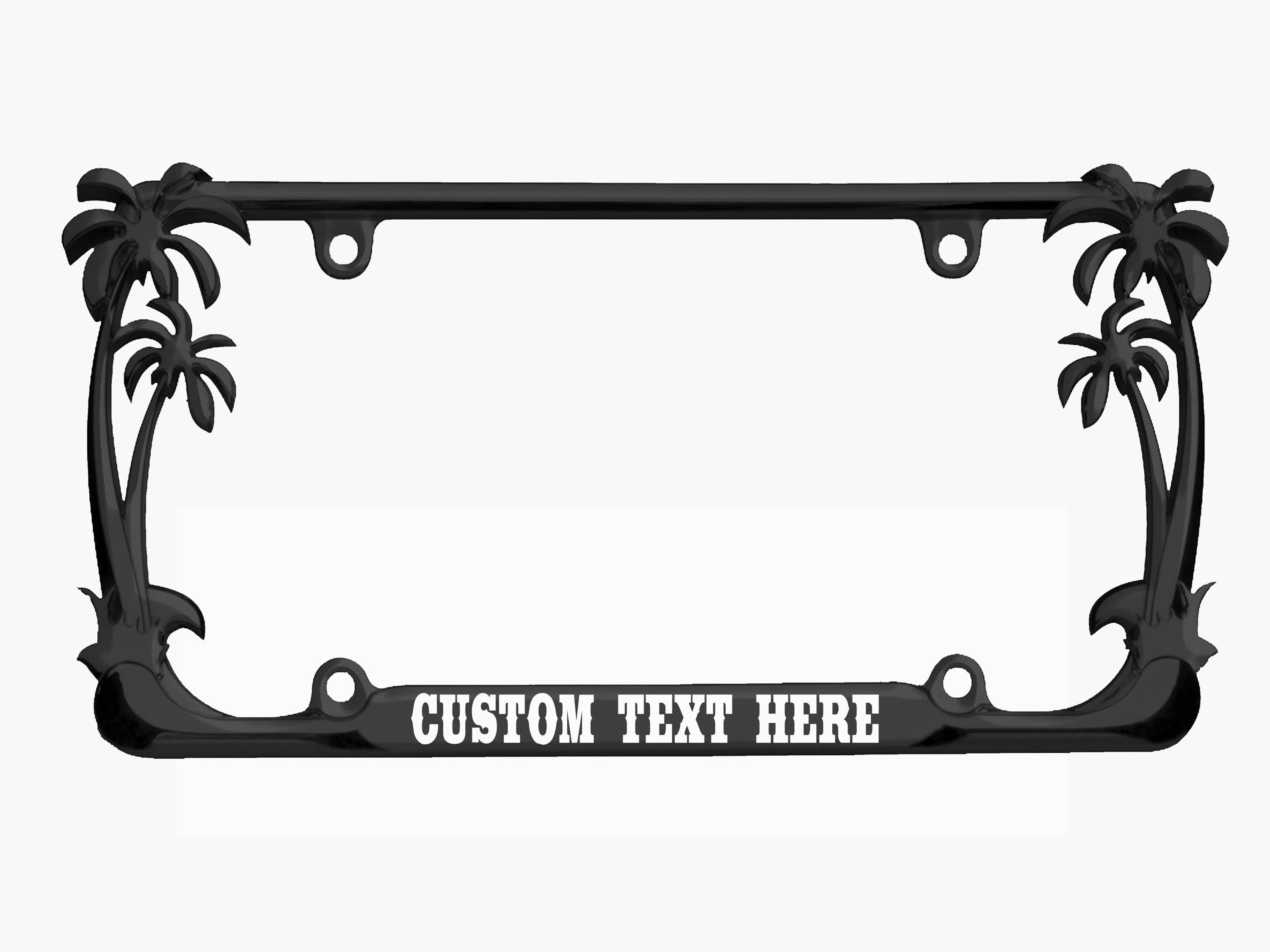 Paw Print License Plate Frame License Plate Frames