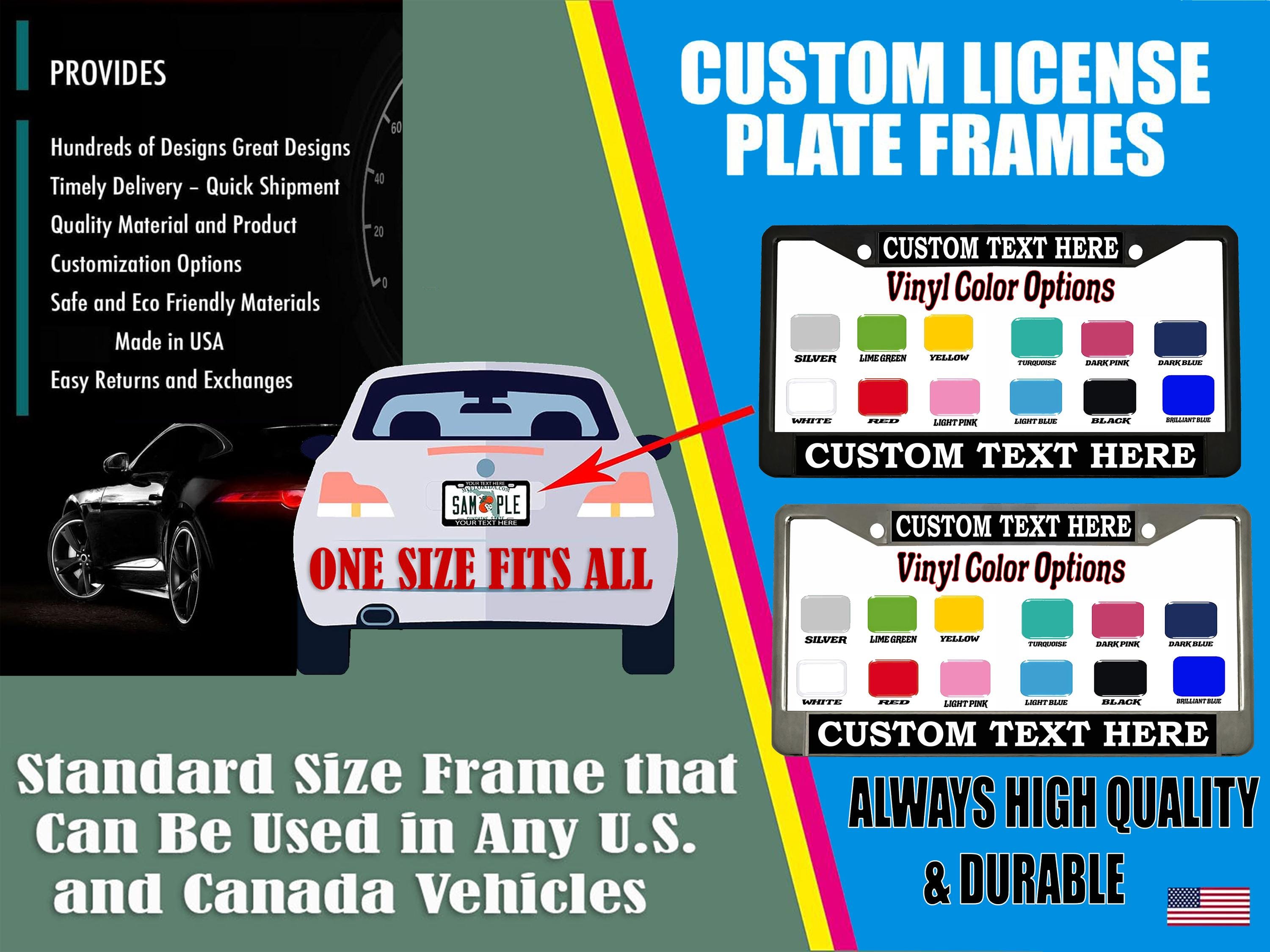 Corgi License Plate Frame Corgi Lover Funny License Frame
