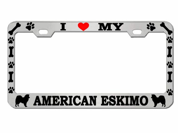 Aazon.co: Live Love Bark Dog Chroe License Plate Frae etal Dog Pet