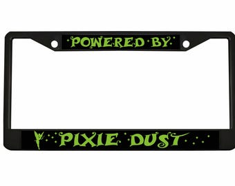 Handmade Tinkerbell 3D License Plate Frame Mamazooka Designs - Etsy