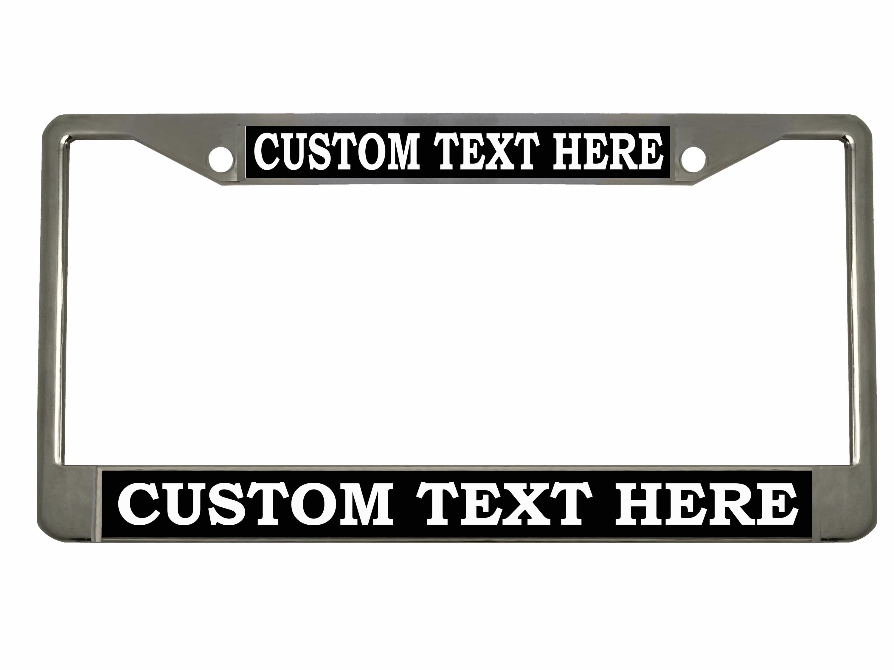 thumbnail image 2 of License Plate Frame In God We Trust America Religious Car Accessories Chrome EBa 2 of 13