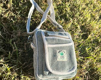 Crossbody Bag for Women Trendy Himalayan Hemp Crossbody Purse Shoulder Bag Hobo Handbag Sling Tote