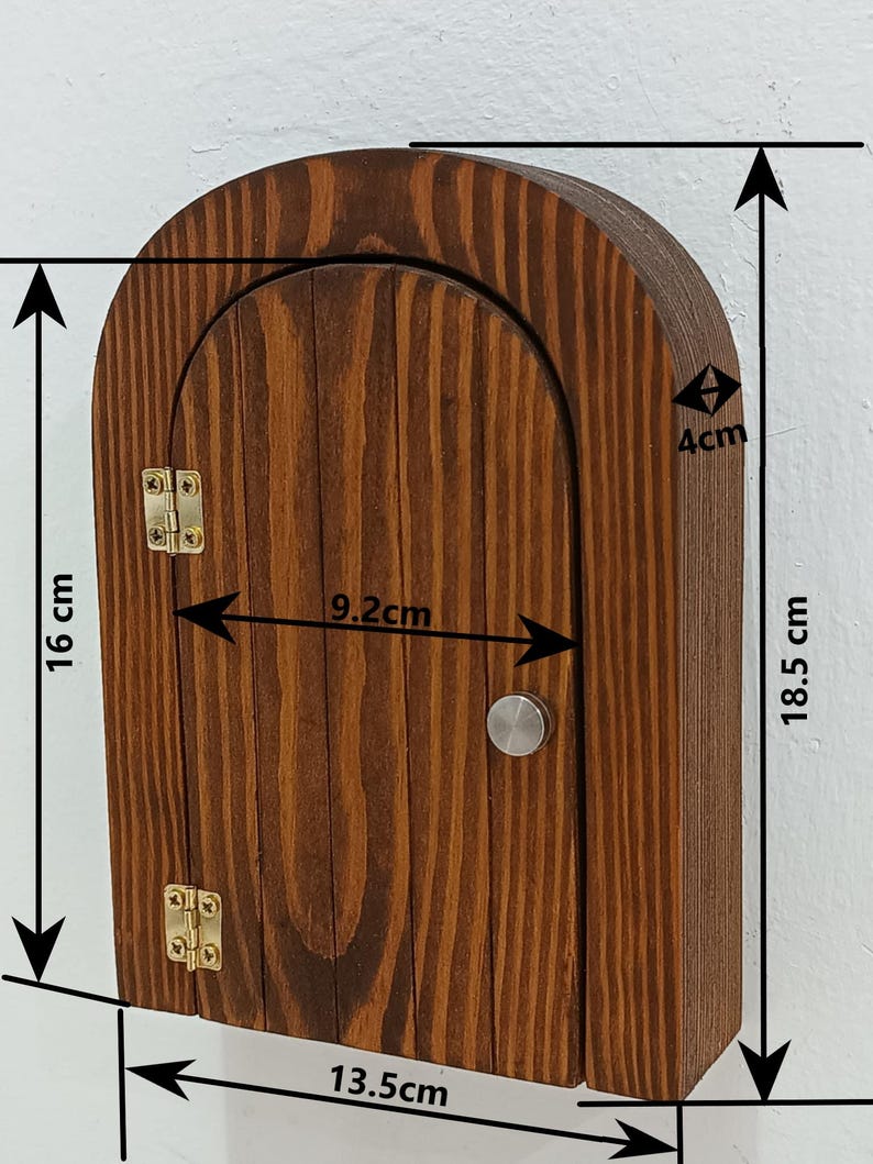 Double Plug Cover, Universal Cover Switch, Vintage Design, Fairy Door, Savety Cover, Wood Cover Switch, Light Switch Cover, Vintage Design