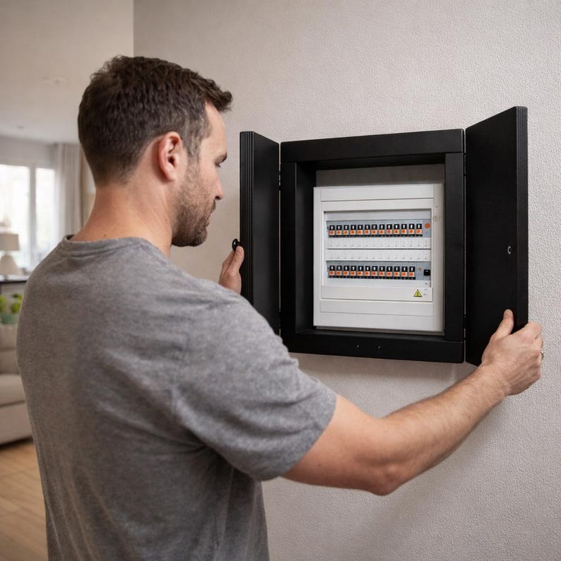 Custom Electrical Panel Cover: Fuse Box Cover, Circuit Breaker - Etsy