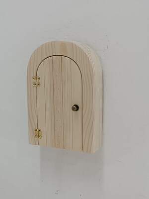 Cache-prise Mural En Forme De Porte – Design Bois Romantique – Protection Enfants Et Animaux – Déco Murale Sans Perçage