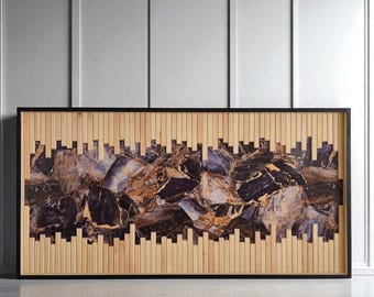 Mosaic Wood Wall Art