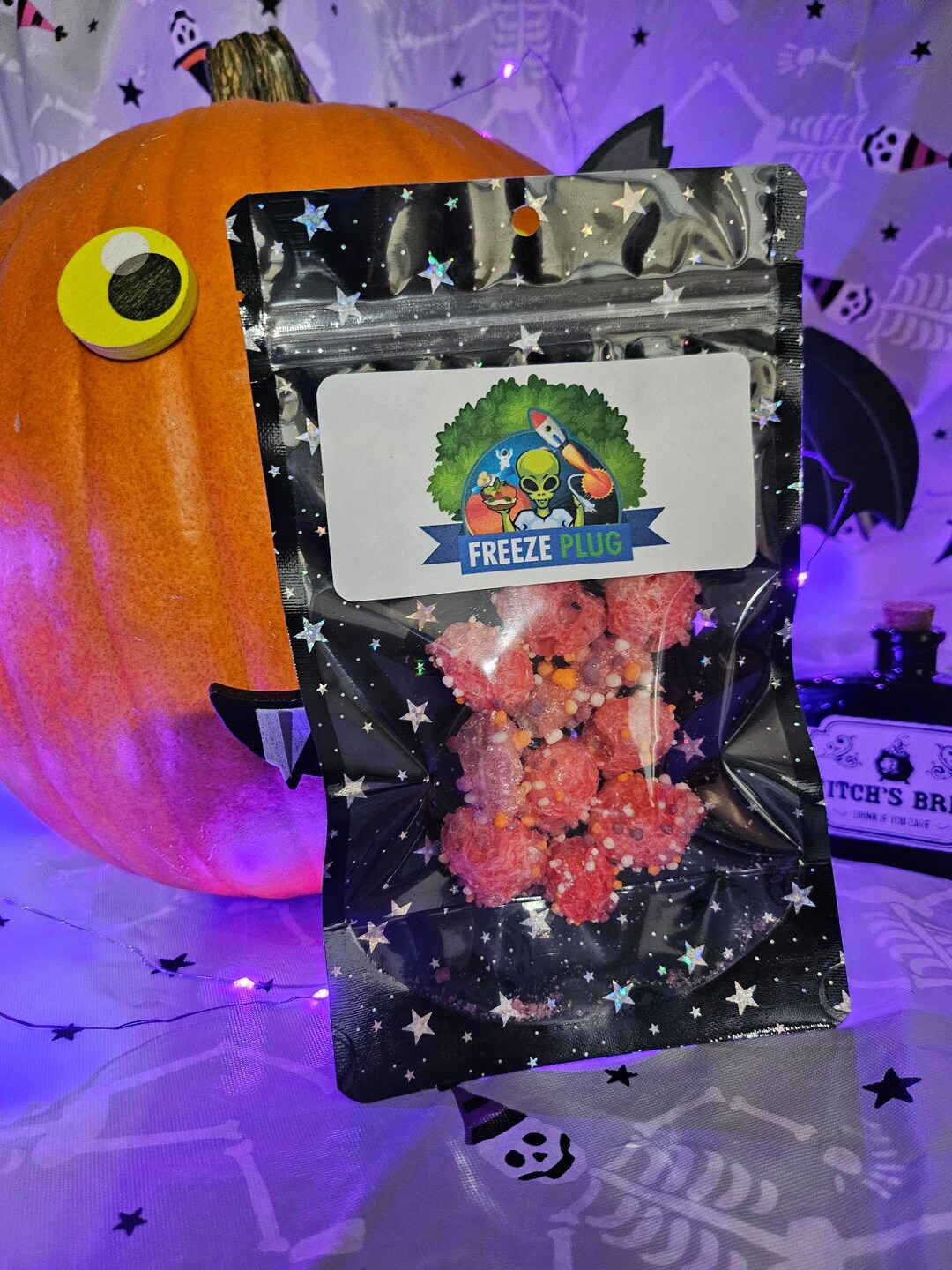 Freeze Dried Cosmic Nerd Balls Space Candy Etsy