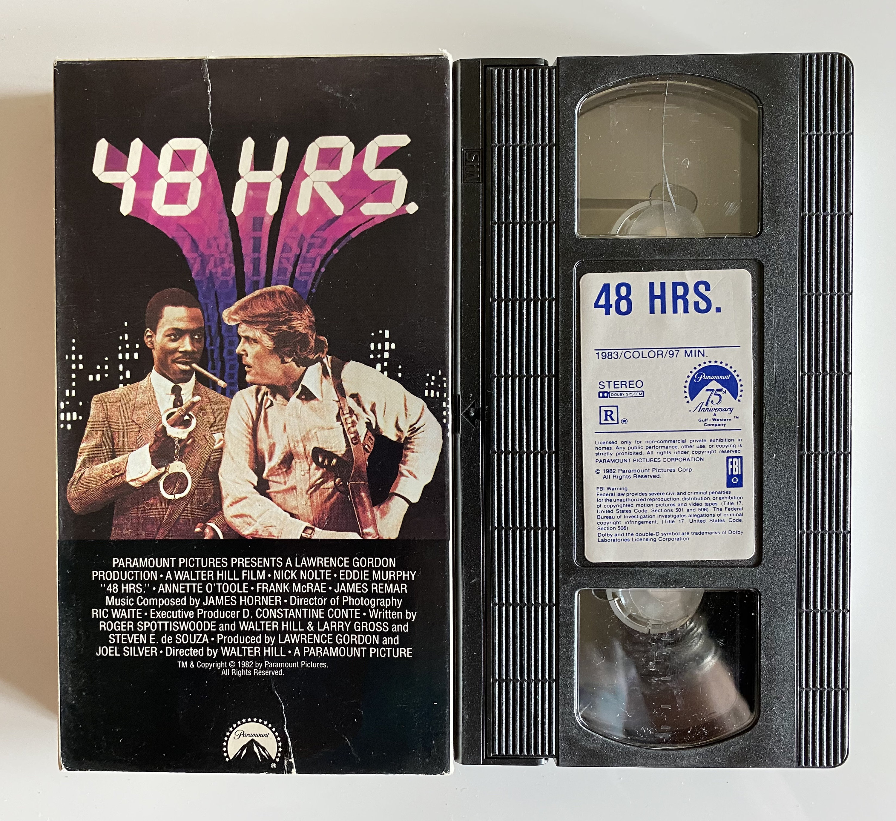 48 Hrs. 1991 Vintage VHS Video Movie Cassette Tape Etsy UK