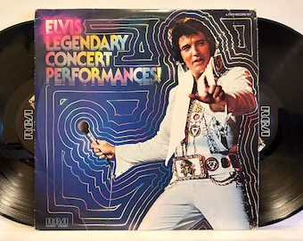 Elvis Presley - Legendary Concert Performances - 1978 OG Vintage Vinyl Double Album